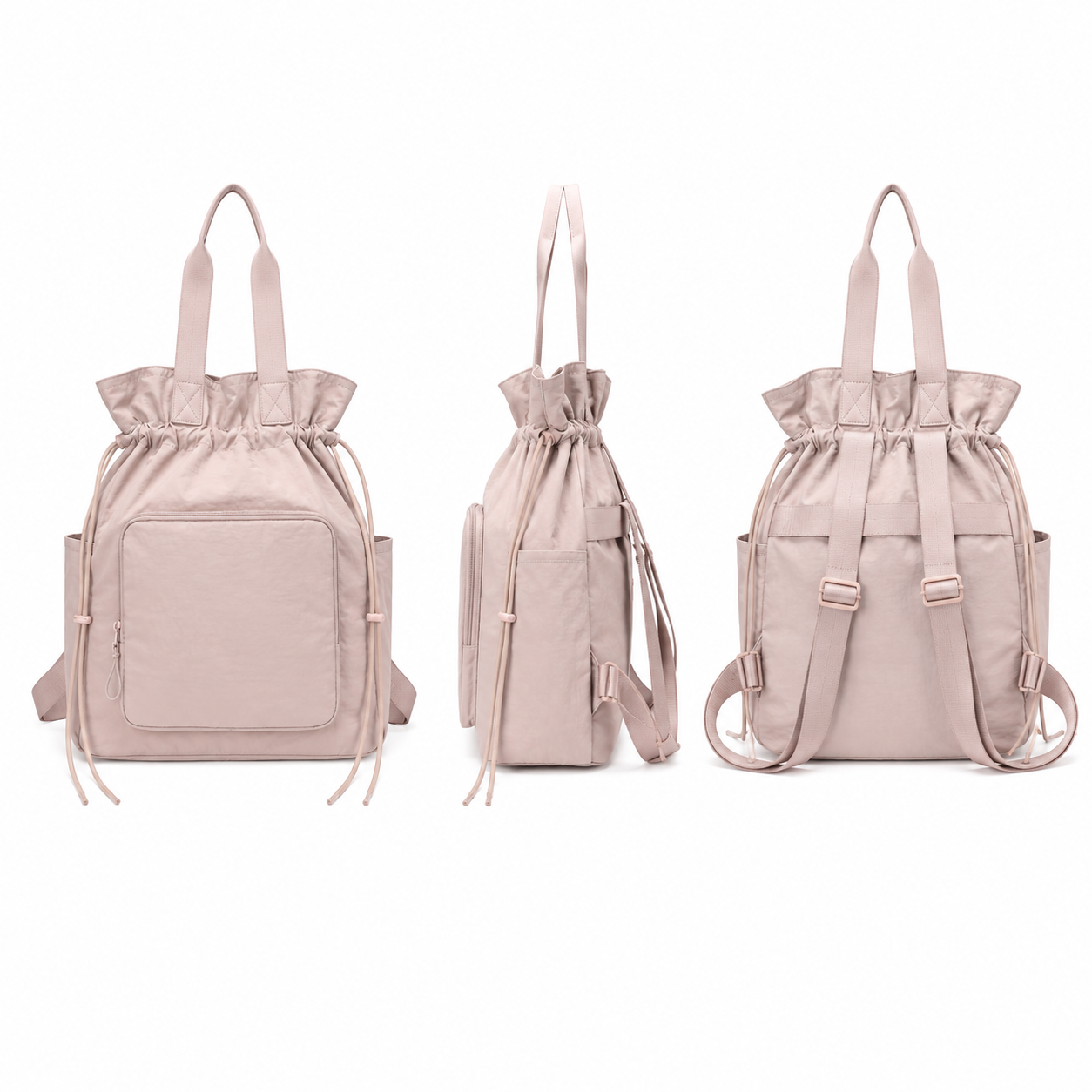 M-952.8 SoftCarry Drawstring Tote Backpack M-952